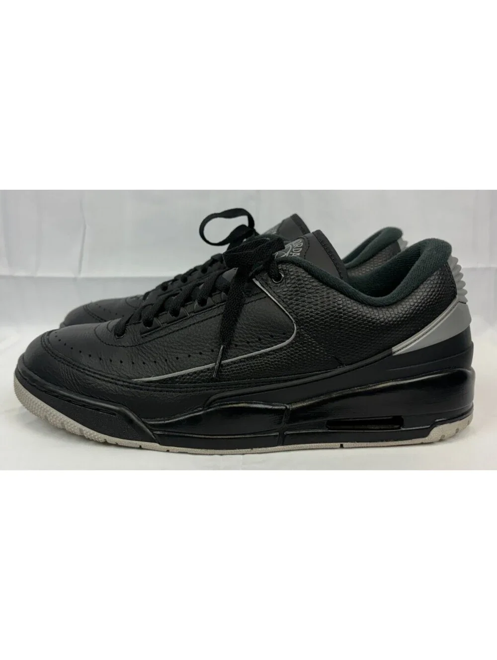 Nike Jordan 2/3 Black Silver Men's Size 11 Sneakers FD0383-001